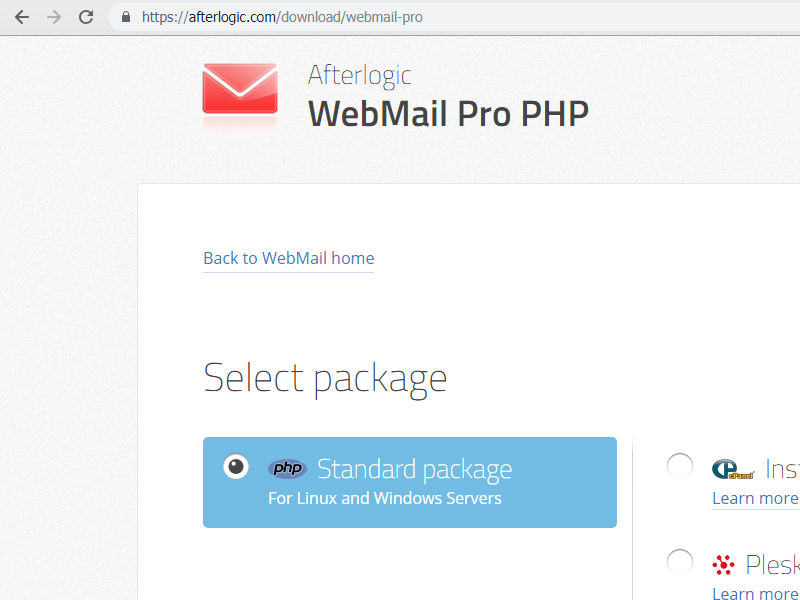 cPanel WebMail Pro download