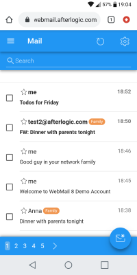 Unified Inbox mobile