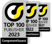 Top 100 publisher by ComponentSource 